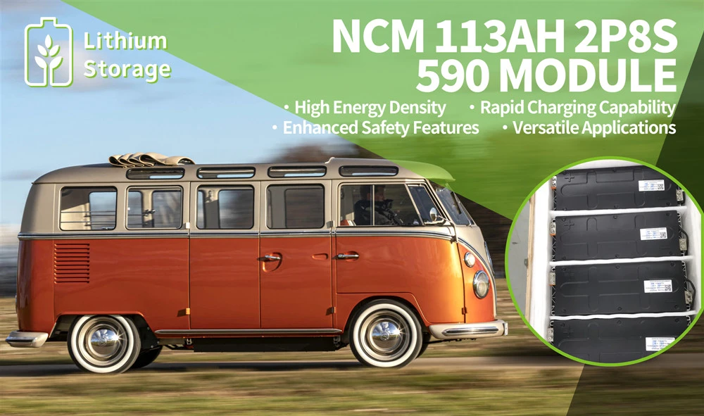 Liberando o poder da inovação: Apresentando o módulo de bateria de lítio MEB 590 por armazenamento de lítio