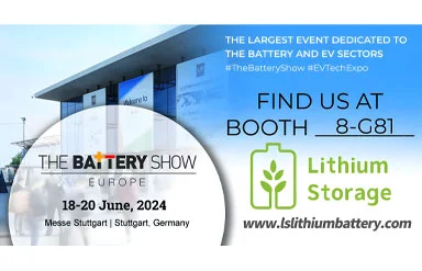 Armazenamento de lítio brilha no Battery Show Europe 2024 em Estugarda, Alemanha